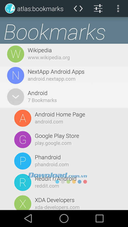 Atlas cho Android