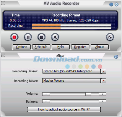 AV Audio Recorder