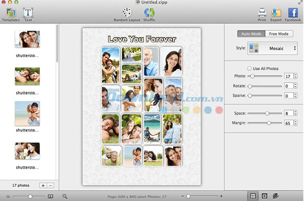 CollageIt for Mac