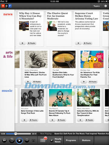 NPR cho iPad