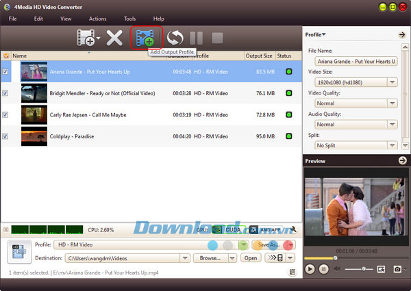 4Media HD Video Converter 
