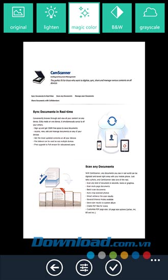 CamScanner cho Windows Phone
