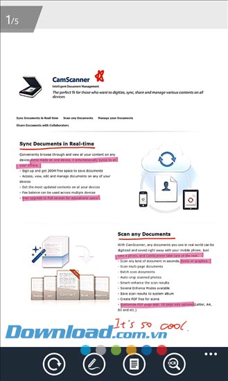 CamScanner cho Windows Phone