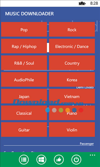 MP3 Downloader Plus cho Windows Phone