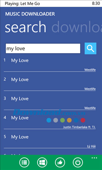 MP3 Downloader Plus cho Windows Phone