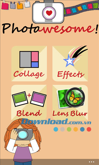 Photowesome cho Windows Phone