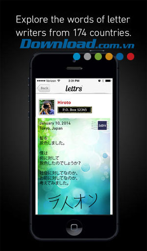 Lettrs cho iOS
