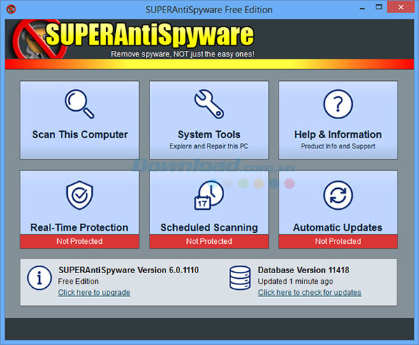 SuperAntiSpyware Free Edition