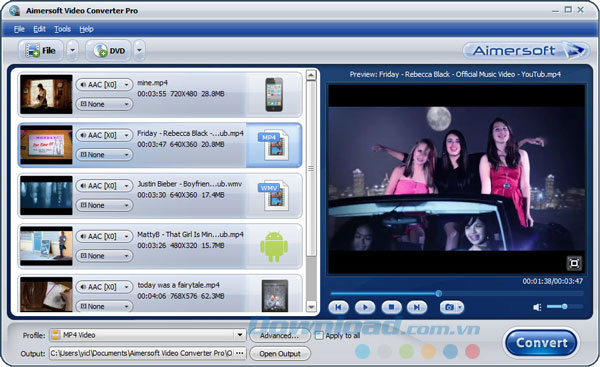 Aimersoft Video Converter Pro