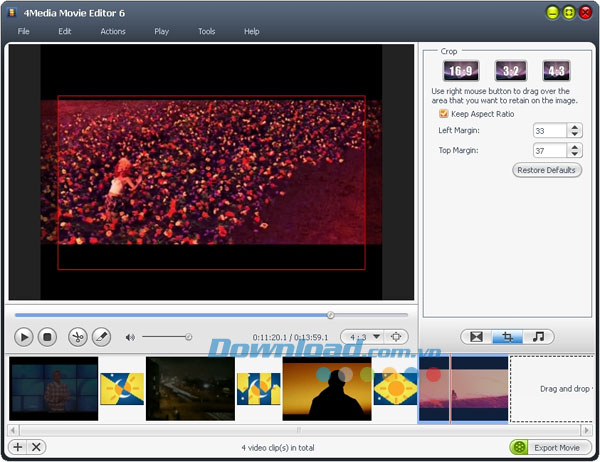 4Media Movie Editor