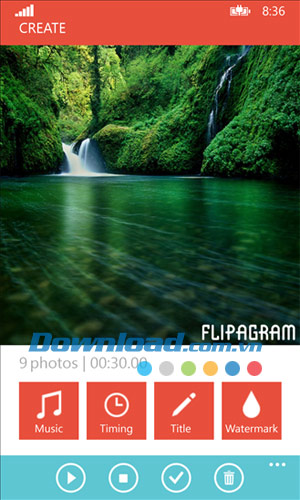 Flipagram cho Windows Phone
