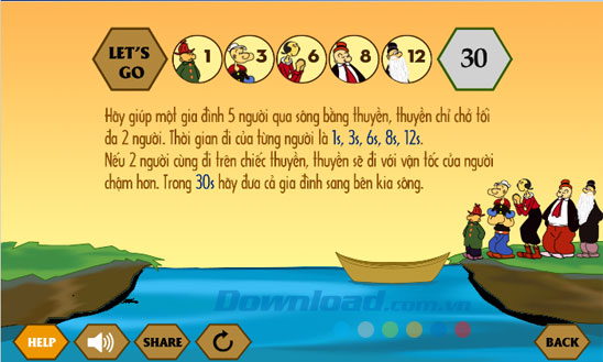 Qua sông cho Android