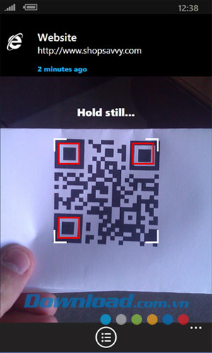 QR Code Reader cho Windows Phone