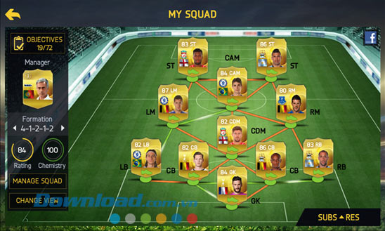 FIFA 15 Ultimate Team cho Windows Phone