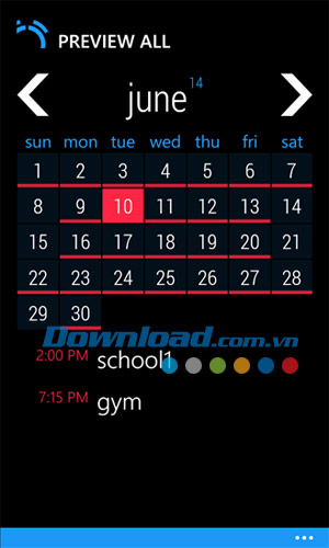 Realarm cho Windows Phone