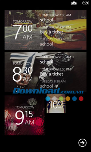 Realarm cho Windows Phone