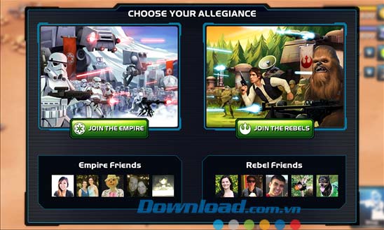 Star Wars: Commander cho Windows Phone