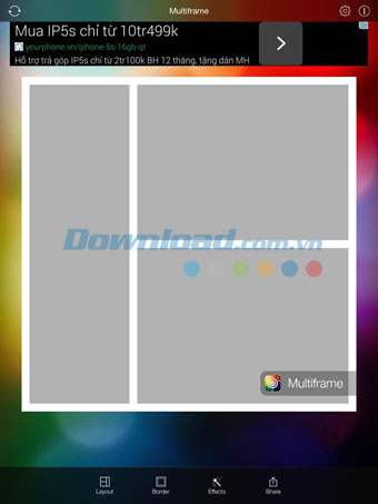 Multiframe cho iOS