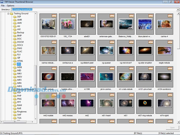 Black ice TIFF Viewer
