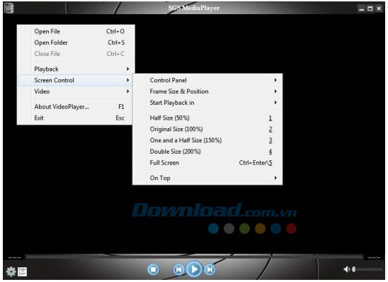 SGS VideoPlayer