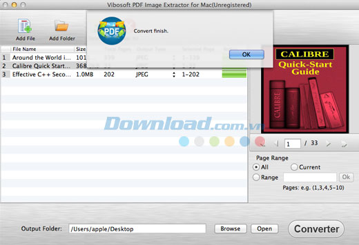 Vibosoft PDF Image Extractor cho Mac