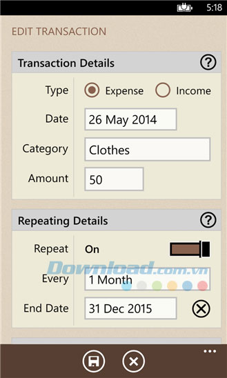Spending Tracker