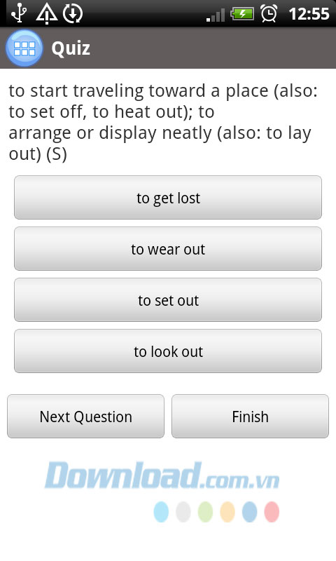 Câu hỏi kiểm tra sau English Idioms and Phrases