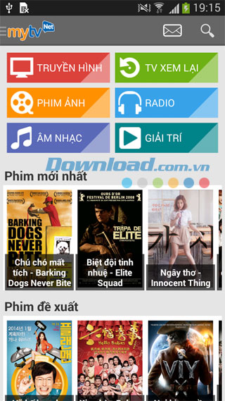 Ứng dụng xem tivi