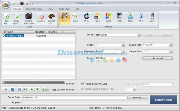Soft4Boost Audio Converter 
