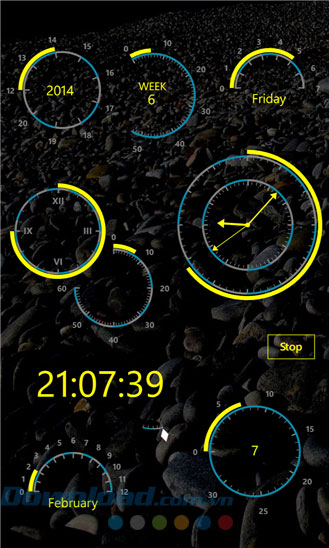 Modern Clock XIV