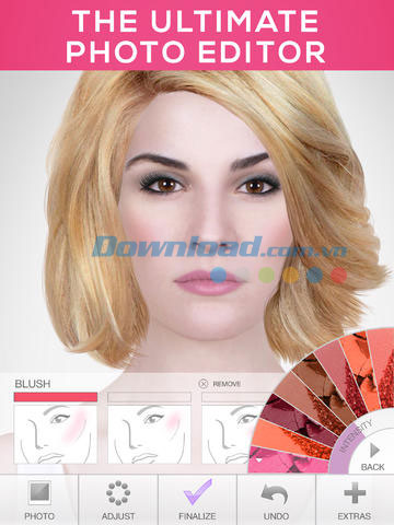 Chỉnh sửa ảnh chân dung MakeUp cho iOS