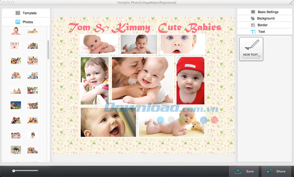 Voilabits PhotoCollageMaker cho Mac
