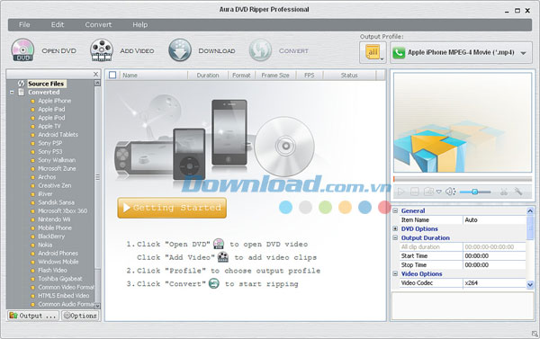 Aura DVD Ripper