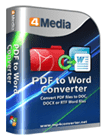 4Media PDF to Word Converter