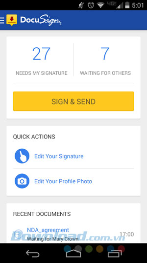 DocuSign - Sign & Send Docs