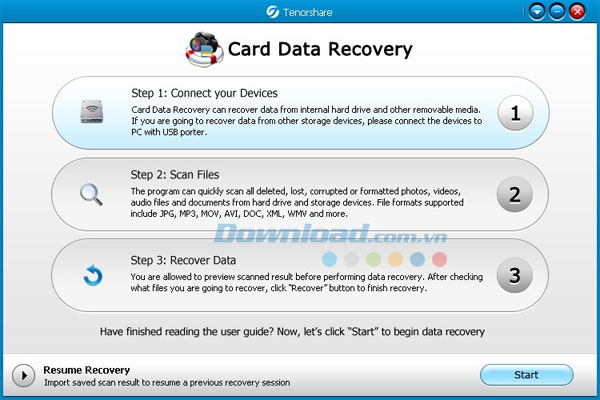 Tenorshare Card Data Recovery 