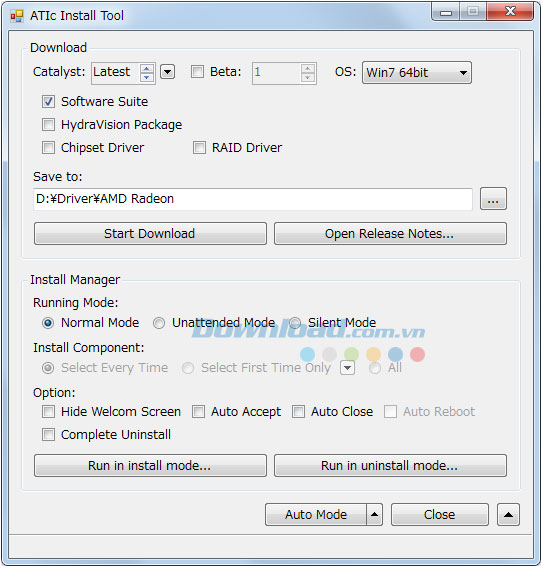 ATIc Install Tool