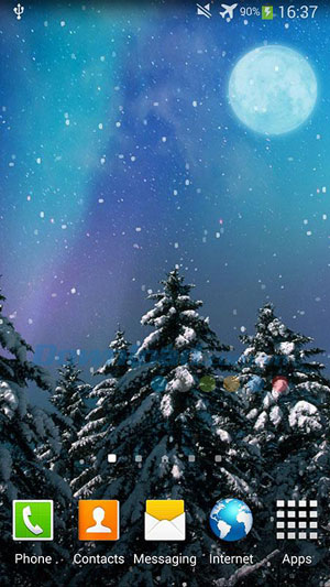 Snowfall Live Wallpaper
