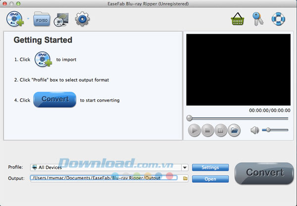 EaseFab Blu-ray Ripper cho Mac