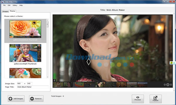 Web Album Maker