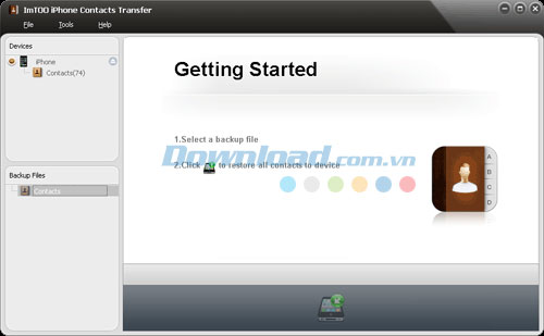 ImTOO iPhone Contacts Transfer
