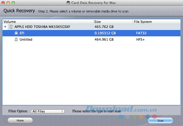 Tenorshare Card Data Recovery cho Mac