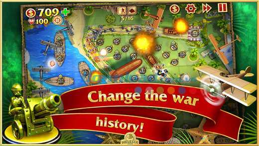 Game chiến thuật thủ thành hay Toy Defense Free cho iOS