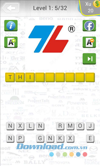Đoán logo cho Windows Phone