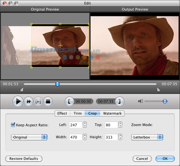 AnyMP4 Video Converter cho Mac