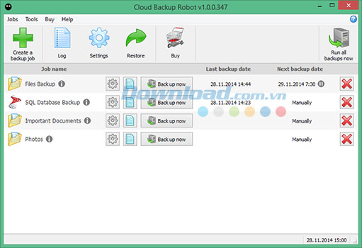 Cloud Backup Robot