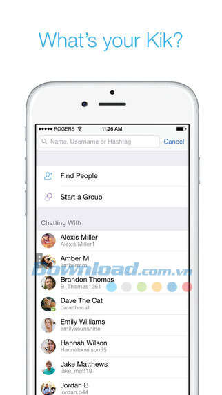 Kik cho iOS