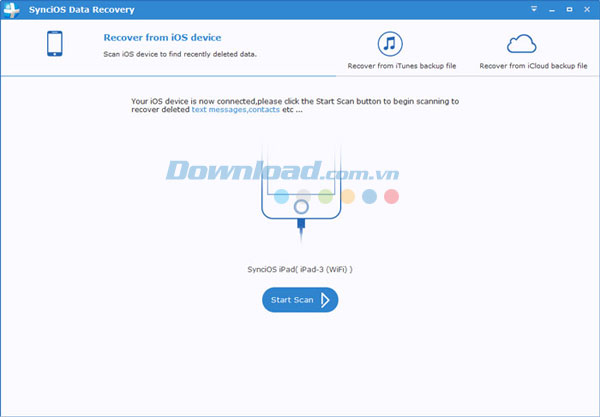 SynciOS Data Recovery