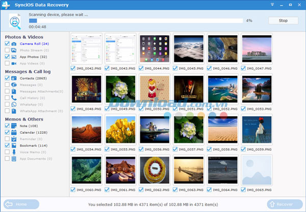 SynciOS Data Recovery