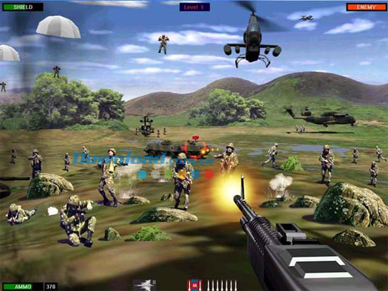 Beach Head 2002: Game bắn súng góc nhìn thứ nhất kinh điển, đầy thách thức và hồi hộp. https://st.download.com.vn/data/image/2015/01/07/beachhead_3.png